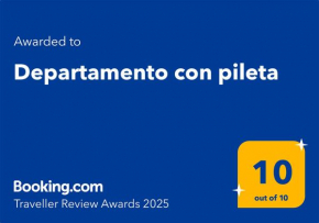 Departamento con pileta